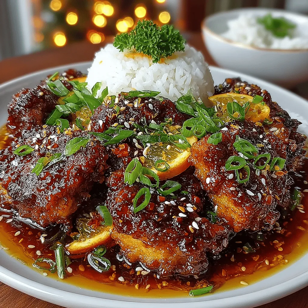 To achieve that perfect glossy finish on your Sweet Sticky Orange Chicken, the sauce needs to be thickened just right. Cornstarch is the secret weapon here; it acts as an excellent thickening agent that will give your sauce the desired consistency without altering the flavor.