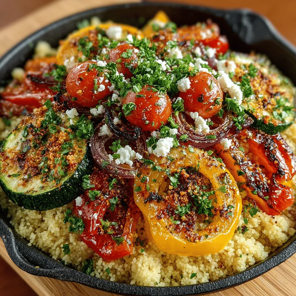 In recent years, couscous salads have surged in popularity among health-conscious eaters and culinary enthusiasts alike. These dishes combine the light, fluffy texture of couscous with a vibrant array of ingredients to create meals that are not only satisfying but also packed with nutrients. One standout recipe that exemplifies this trend is the Roasted Veggie & Feta Couscous Salad. This colorful dish is a celebration of seasonal vegetables, fresh herbs, and creamy feta cheese, making it a perfect choice for a refreshing lunch or a hearty side at dinner.