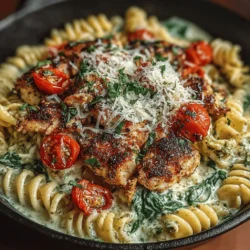 One-Pan Creamy Pesto Chicken Pasta