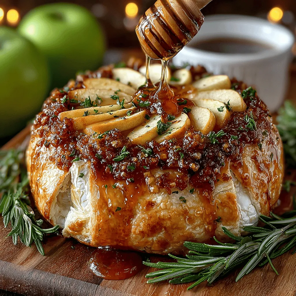 When it comes to comforting, crowd-pleasing appetizers, few dishes can rival the allure of baked Brie. The Apple Orchard Baked Brie takes this classic favorite to new heights by combining the rich creaminess of Brie cheese with the natural sweetness of apples and the buttery flakiness of puff pastry. This dish encapsulates the essence of autumn—ideal for cozy gatherings, festive holiday parties, or simply enjoying a quiet evening at home with loved ones.