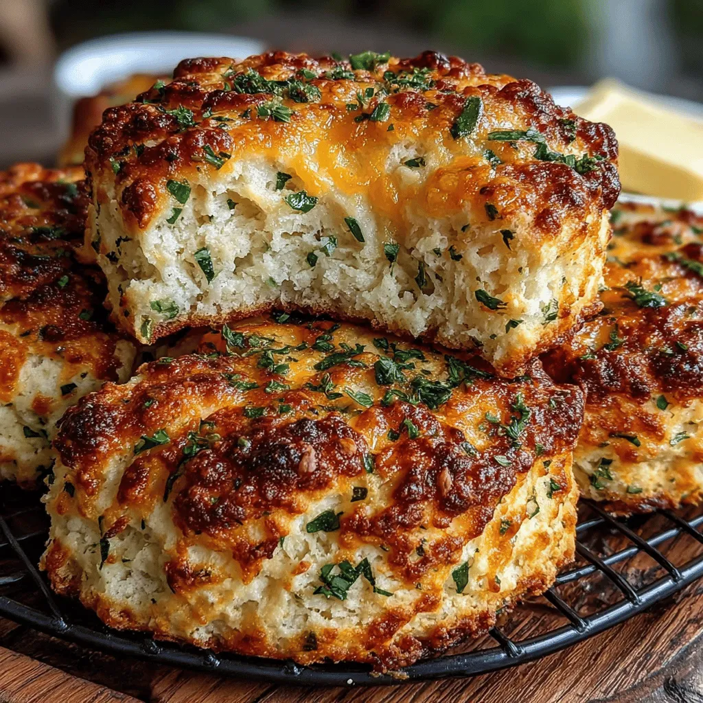 When it comes to comfort food, few things can compare to the warm, flaky goodness of freshly baked biscuits. Among the myriad of biscuit recipes, Cheesy Herb Bliss Biscuits stand out for their delightful combination of flavors and textures. These biscuits are not just a treat; they’re an experience that brings people together, whether they’re served at a family brunch, a holiday gathering, or enjoyed quietly with a cup of tea. The sharpness of cheddar cheese perfectly mingles with the freshness of herbs, creating a savory delight that captivates the palate.