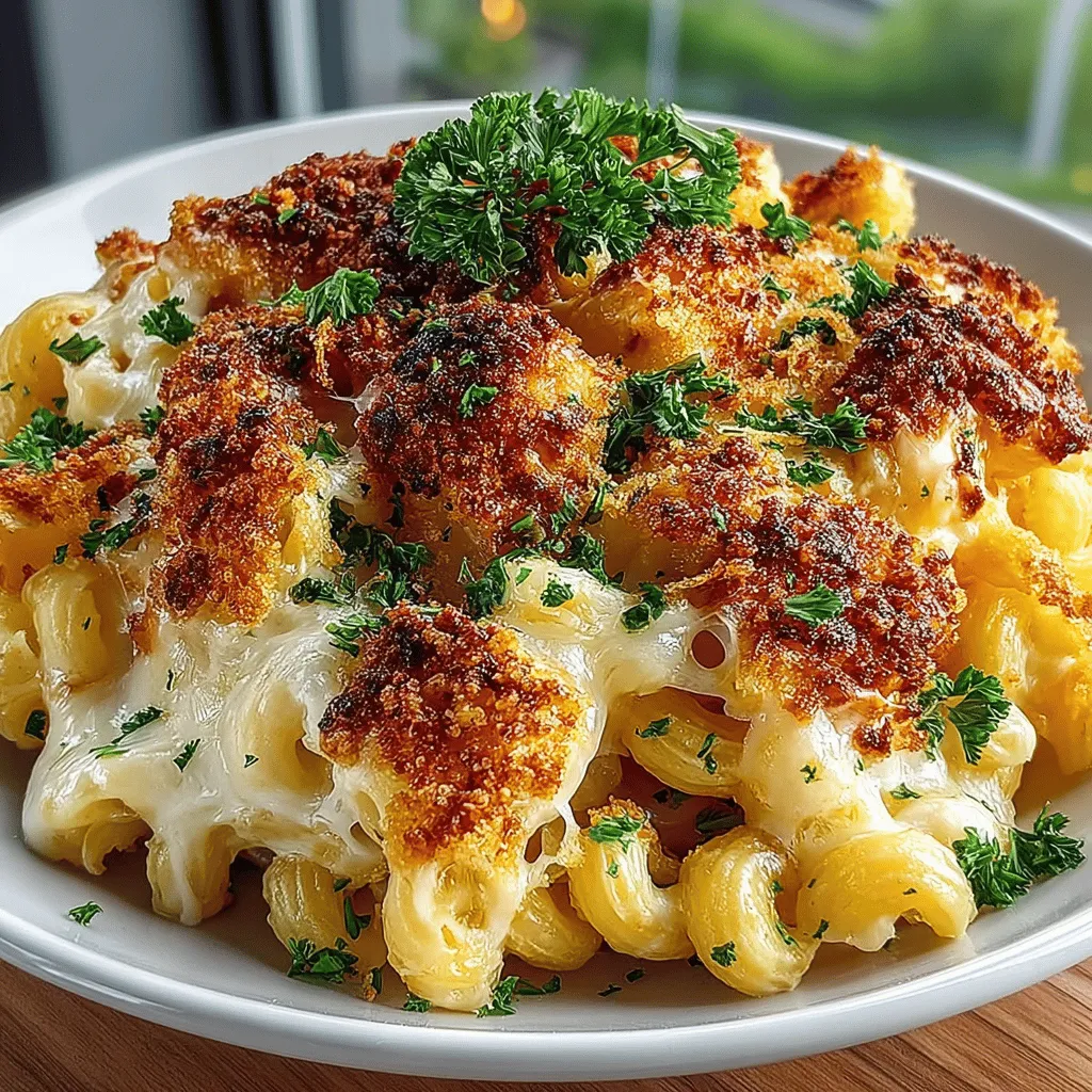 Macaroni and cheese, fondly known as mac & cheese, is a quintessential comfort food that transcends generations and cultures. With its creamy cheese sauce enveloping perfectly cooked pasta, this dish has earned a special place in the hearts—and stomachs—of many. Whether it's a cozy family dinner, a holiday gathering, or simply a weeknight meal, mac & cheese brings warmth and satisfaction to the table. In this recipe for Cheesy Delight Baked Mac & Cheese with a Crunchy Topping, we’ll explore how to elevate this classic dish into something truly extraordinary.