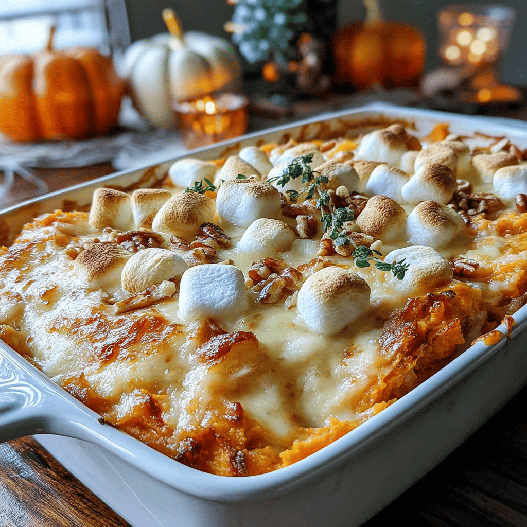 Sweet potatoes are one of those versatile ingredients that can transform any meal into a cozy and comforting experience, especially during family gatherings or chilly evenings. One of my absolute favorite ways to enjoy them is in this Easy Cheesy Sweet Potato Casserole. Not only is this dish a delightful blend of flavors and textures, but it also brings warmth and togetherness to the dinner table!