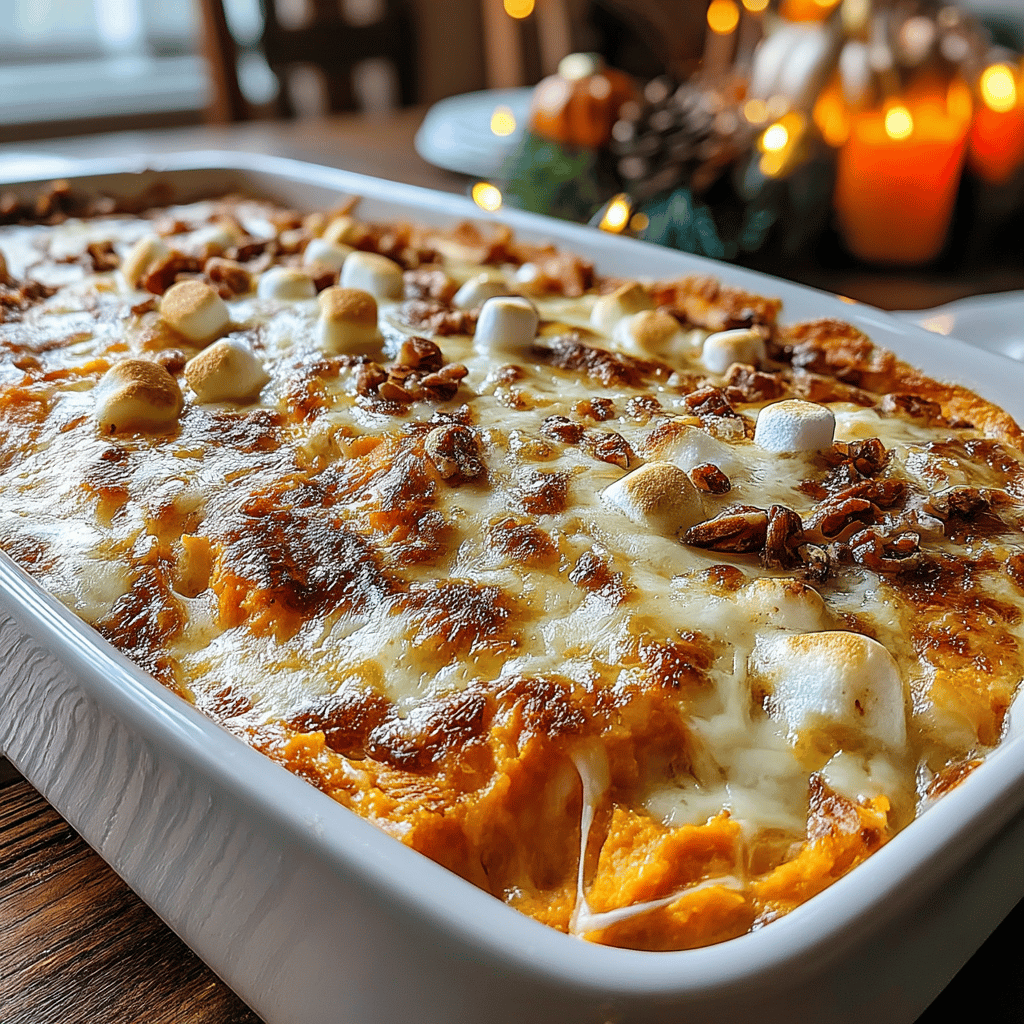 Sweet potatoes are one of those versatile ingredients that can transform any meal into a cozy and comforting experience, especially during family gatherings or chilly evenings. One of my absolute favorite ways to enjoy them is in this Easy Cheesy Sweet Potato Casserole. Not only is this dish a delightful blend of flavors and textures, but it also brings warmth and togetherness to the dinner table!