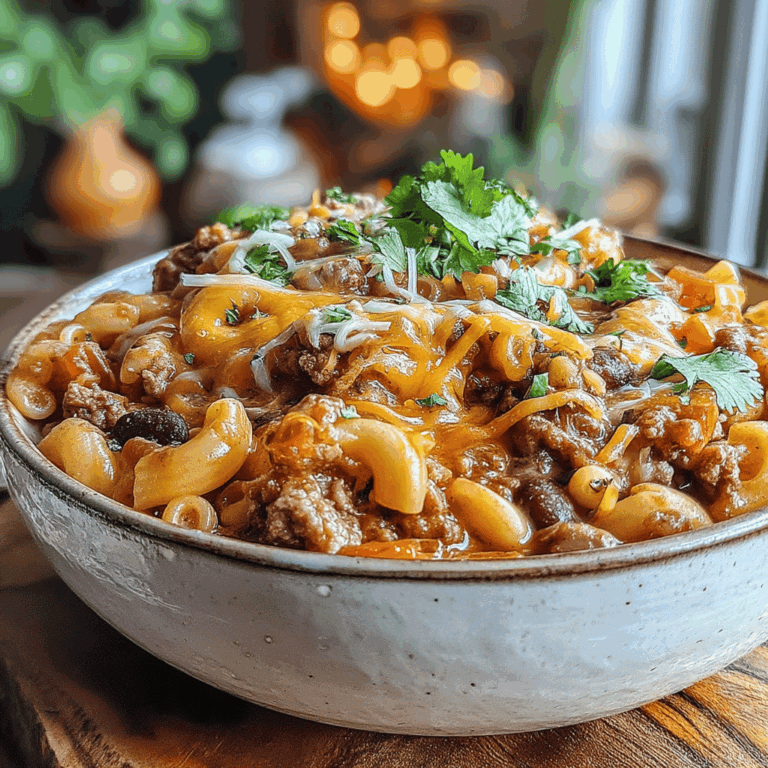 There’s something undeniably comforting about a hearty bowl of chili mac, especially when it’s made in a slow cooker. This dish combines the bold flavors of chili with the creamy, satisfying goodness of macaroni and cheese, creating a meal that’s perfect for busy weeknights. Whether you’re feeding a hungry family or meal-prepping for your week ahead, this slow cooker chili mac is a game changer.
