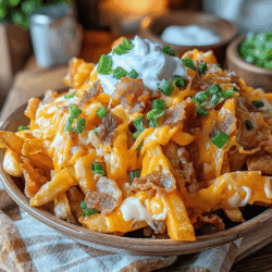 Get ready to elevate your game day snacking experience with these Super Crispy Air Fryer Loaded Game Day Fries! Whether you're cheering for your favorite team or hosting a casual get-together with friends, these fries are the ultimate crowd-pleaser. Crisped to perfection in the air fryer, they're not only delicious but also a healthier option compared to traditional frying methods.