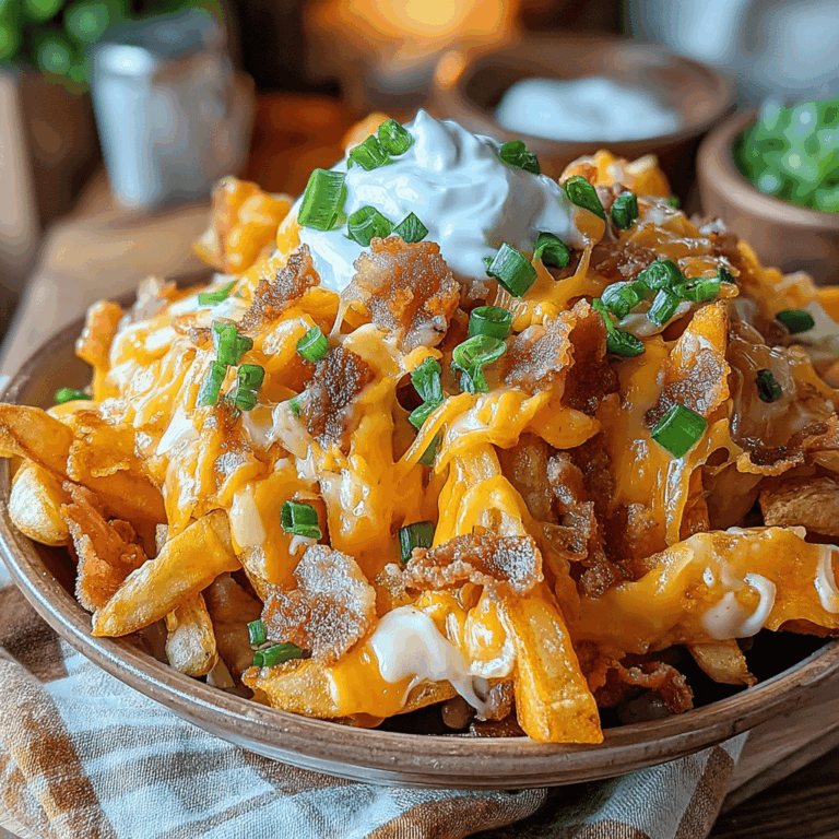 Get ready to elevate your game day snacking experience with these Super Crispy Air Fryer Loaded Game Day Fries! Whether you're cheering for your favorite team or hosting a casual get-together with friends, these fries are the ultimate crowd-pleaser. Crisped to perfection in the air fryer, they're not only delicious but also a healthier option compared to traditional frying methods.